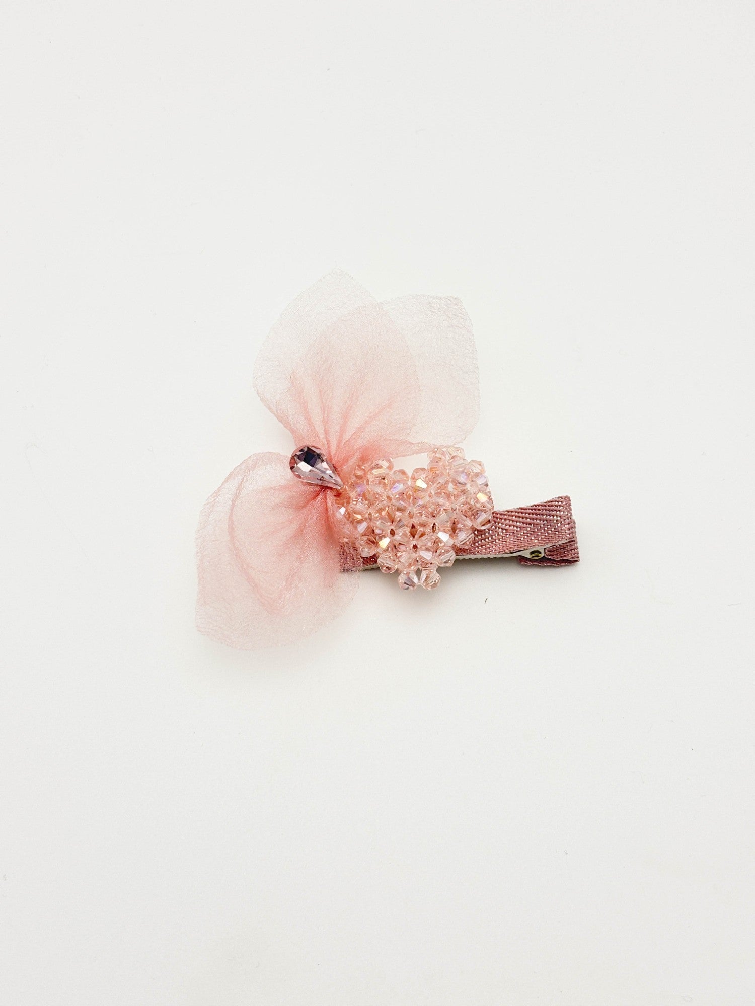 Crystal Bow Hair Clip