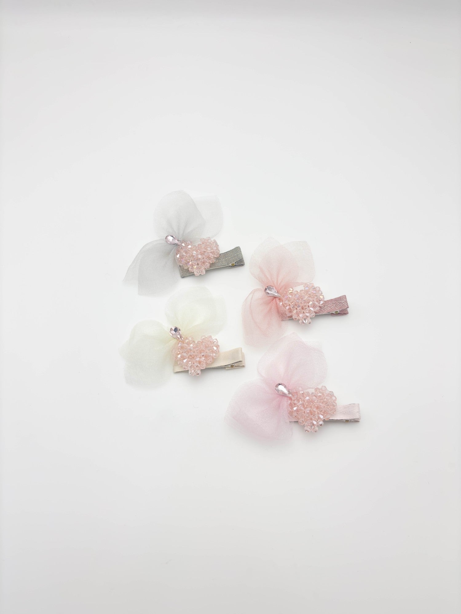 Crystal Bow Hair Clip