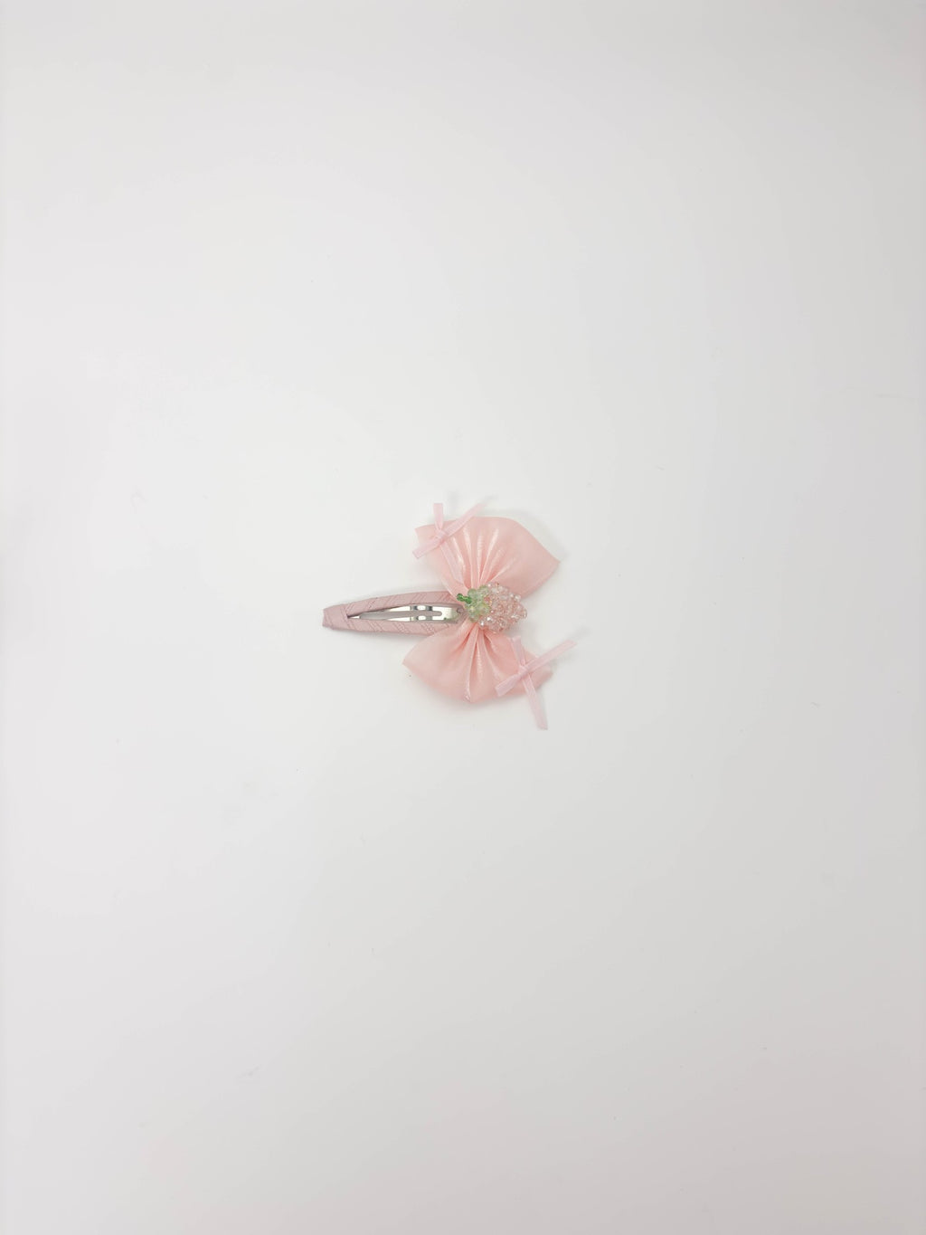 Pastel Blue Sheer Bow Hair Clip