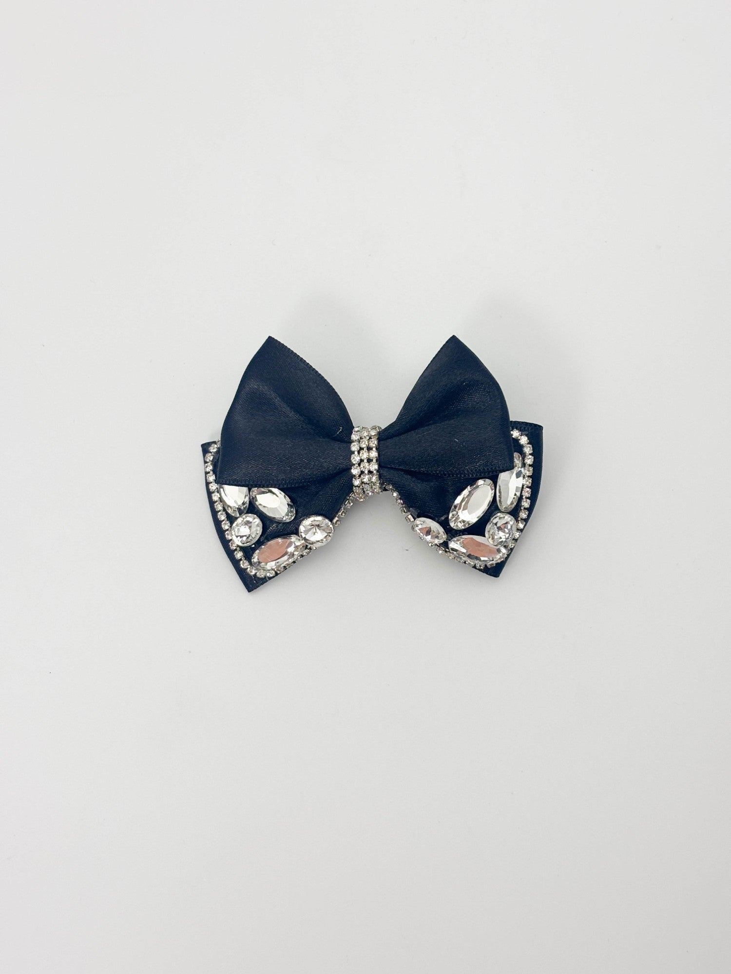 Champagne Bling Bow Hair Clip