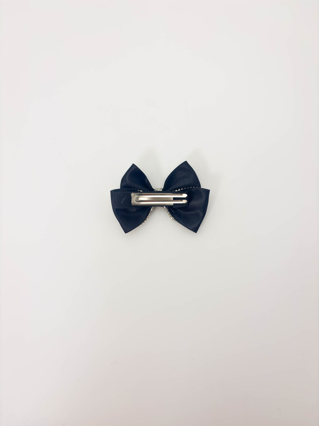 Champagne Bling Bow Hair Clip