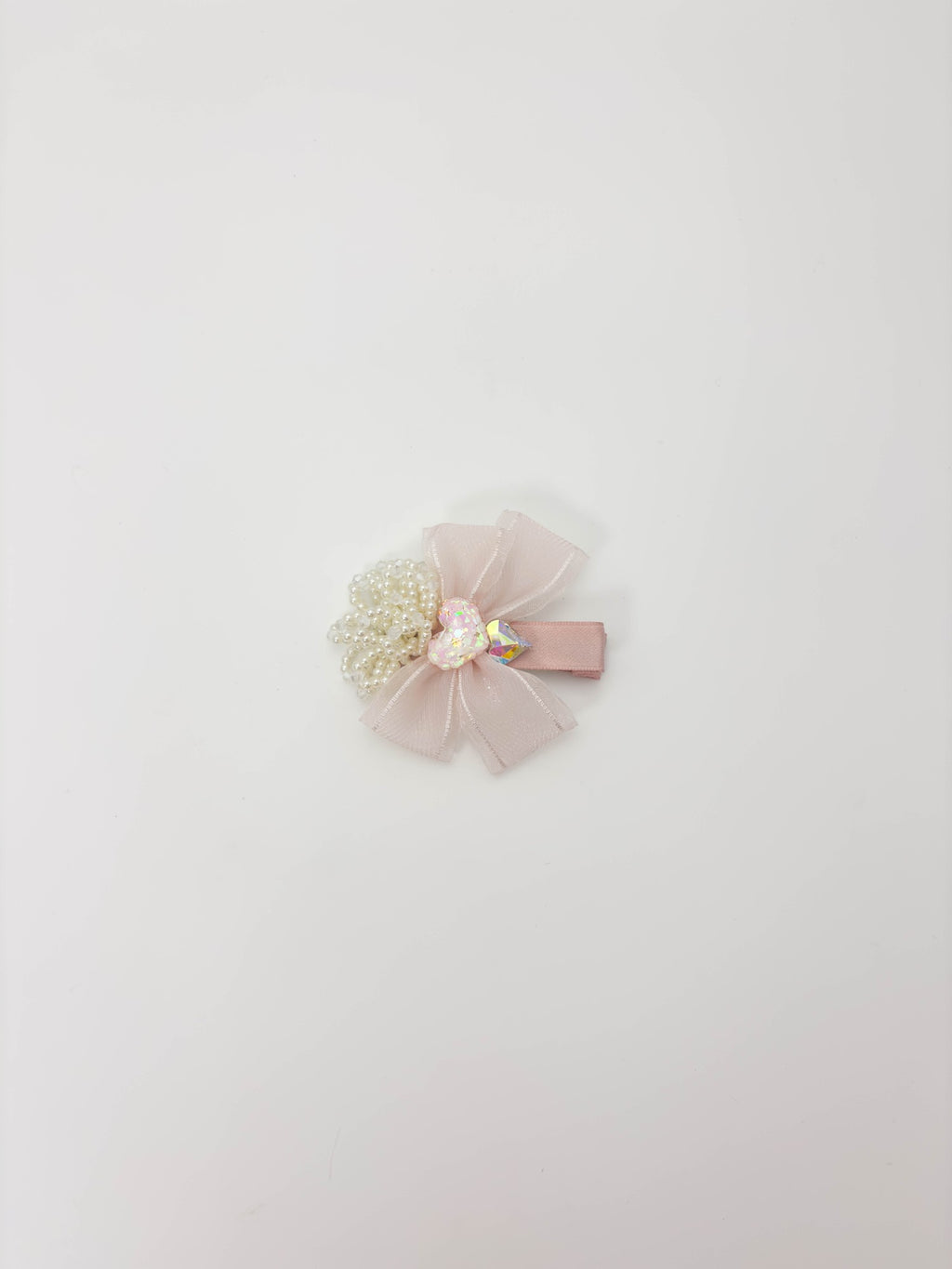 Ocean Pearl Bow Hair Clip