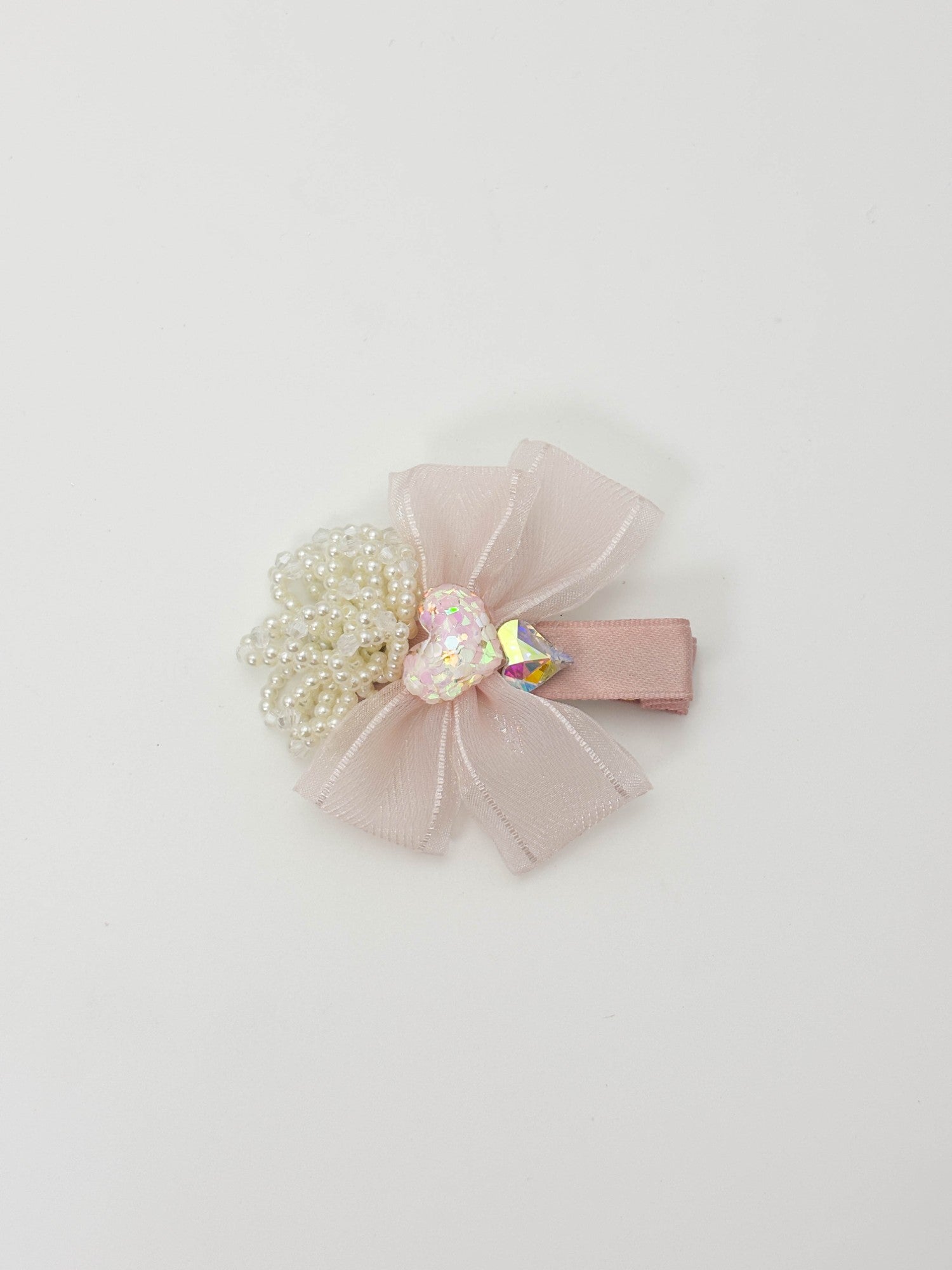 Ocean Pearl Bow Hair Clip
