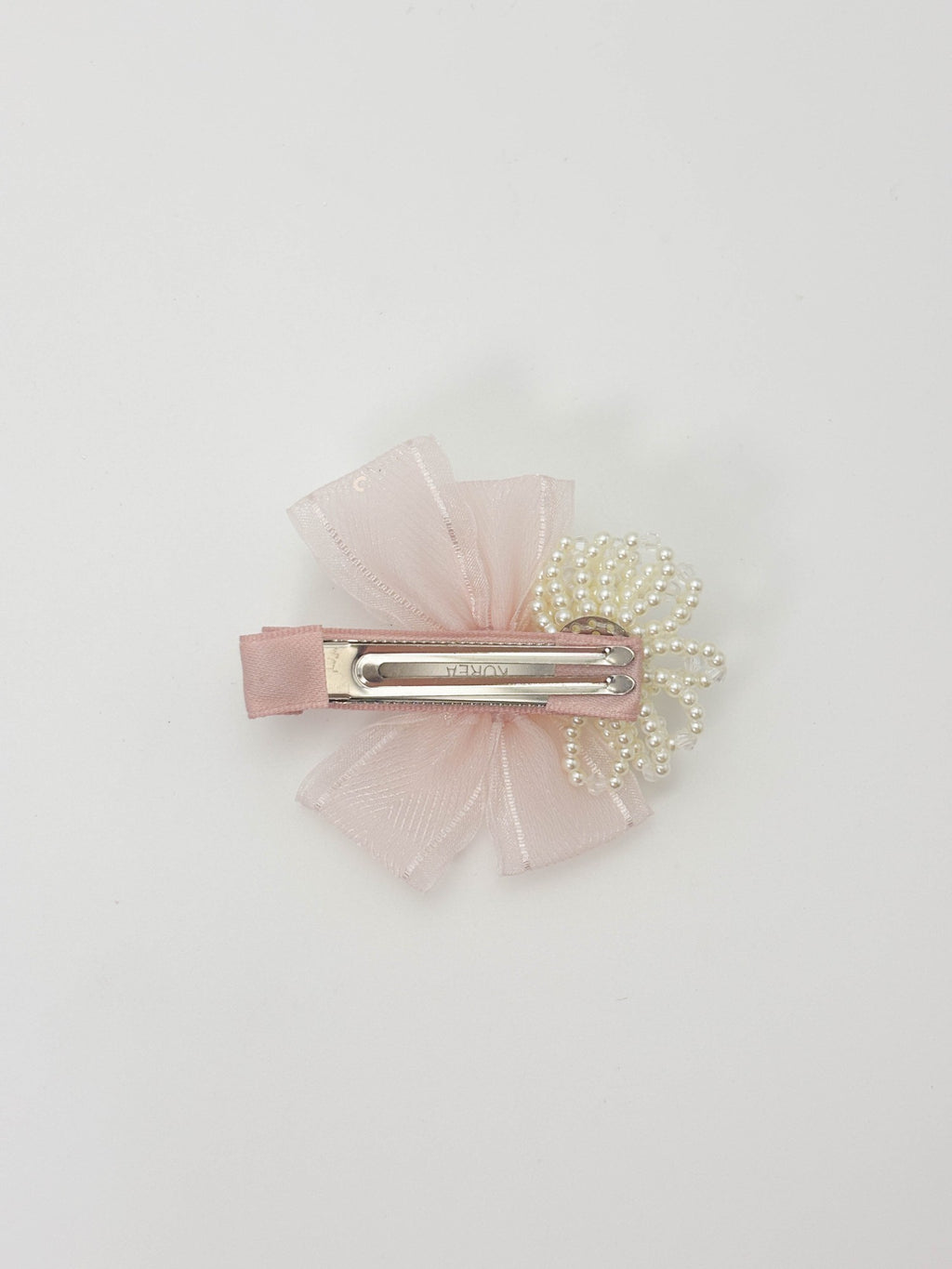Ocean Pearl Bow Hair Clip