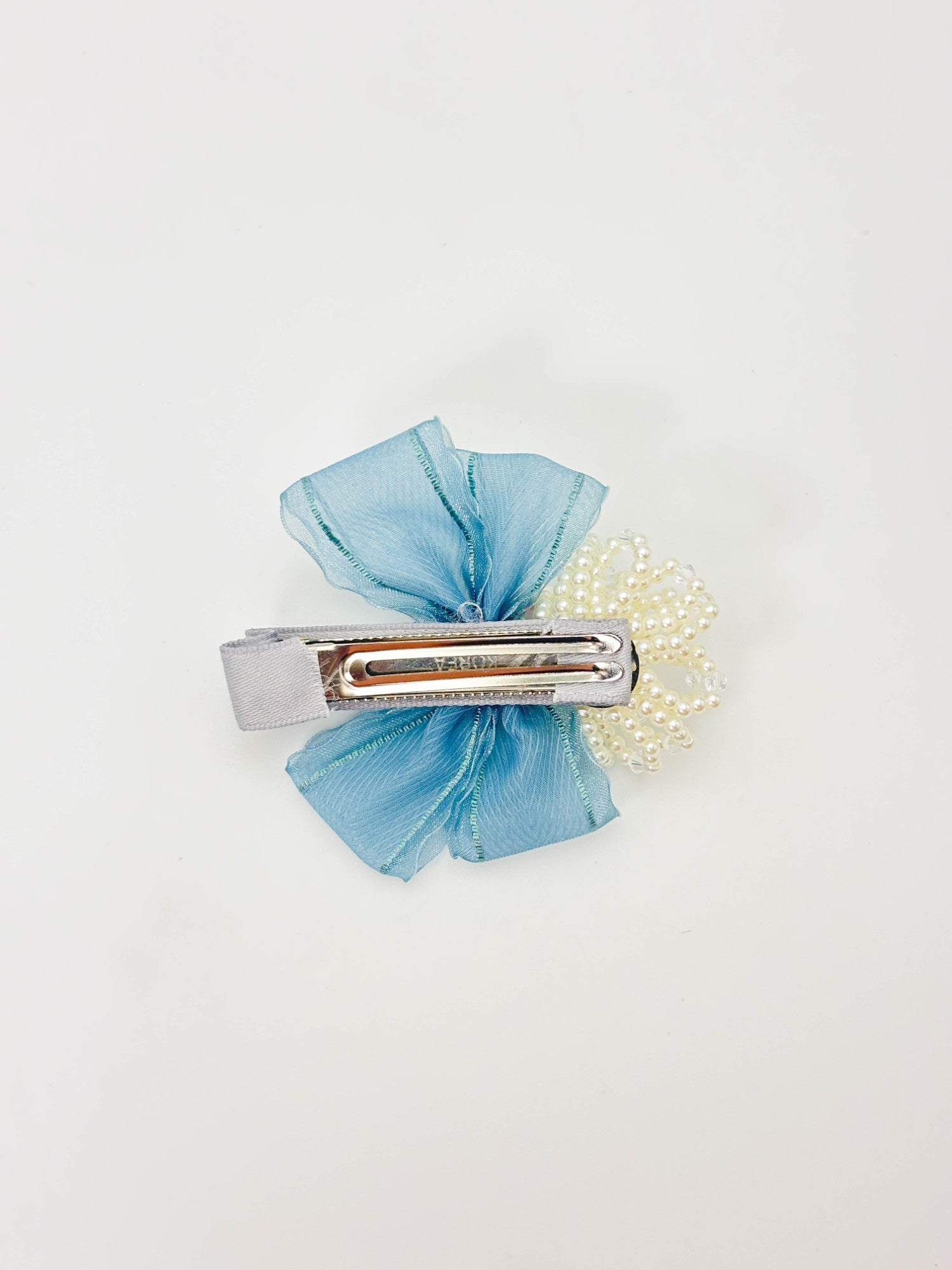 Ocean Pearl Bow Hair Clip