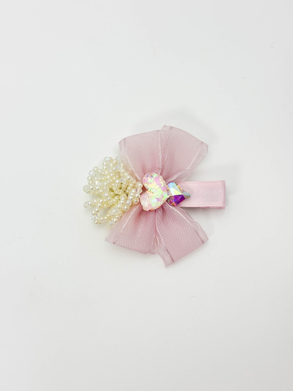 Ocean Pearl Bow Hair Clip