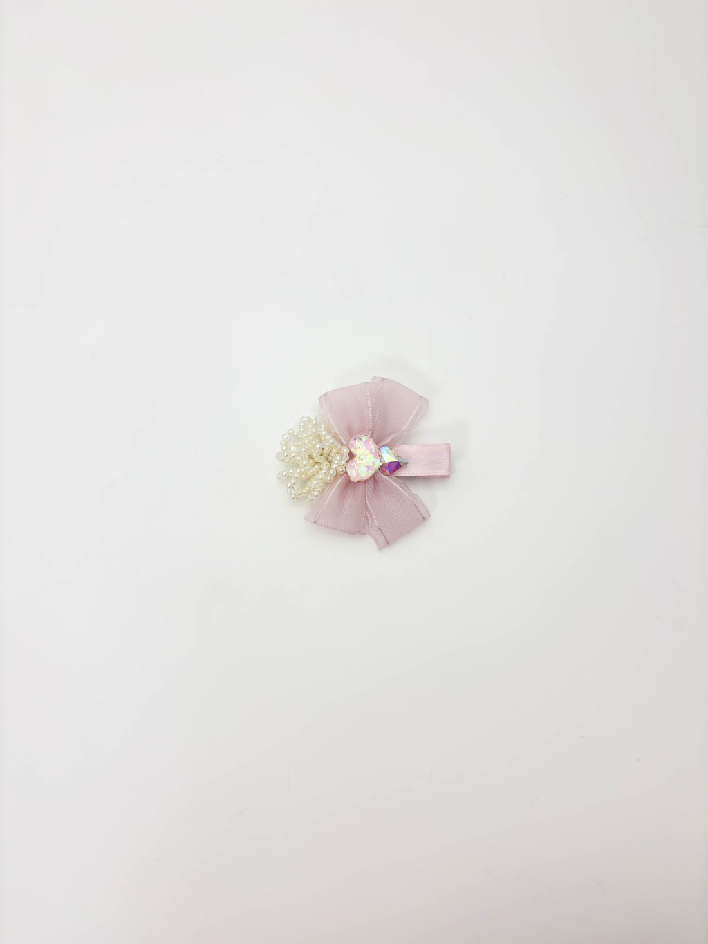 Ocean Pearl Bow Hair Clip