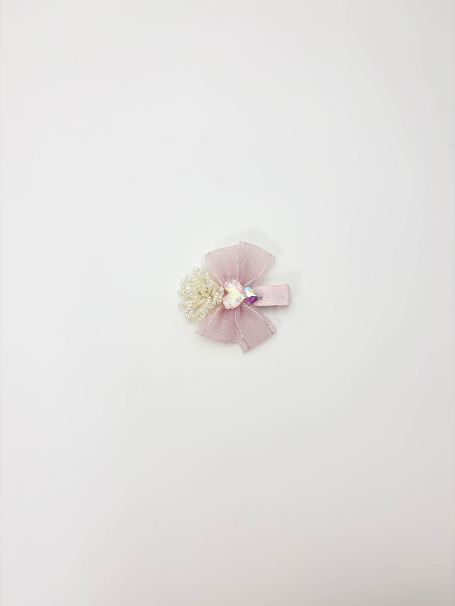 Ocean Pearl Bow Hair Clip