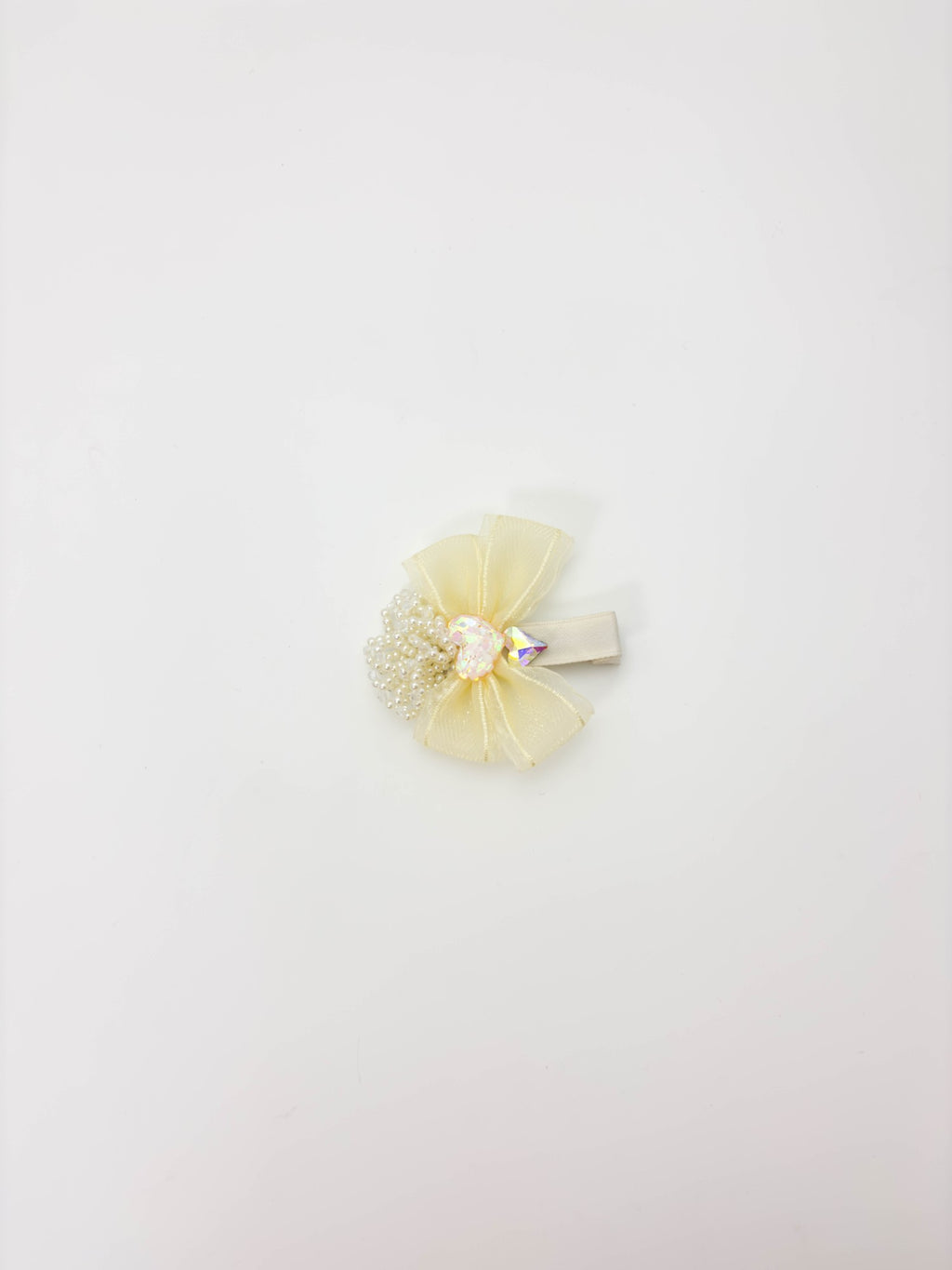 Ocean Pearl Bow Hair Clip