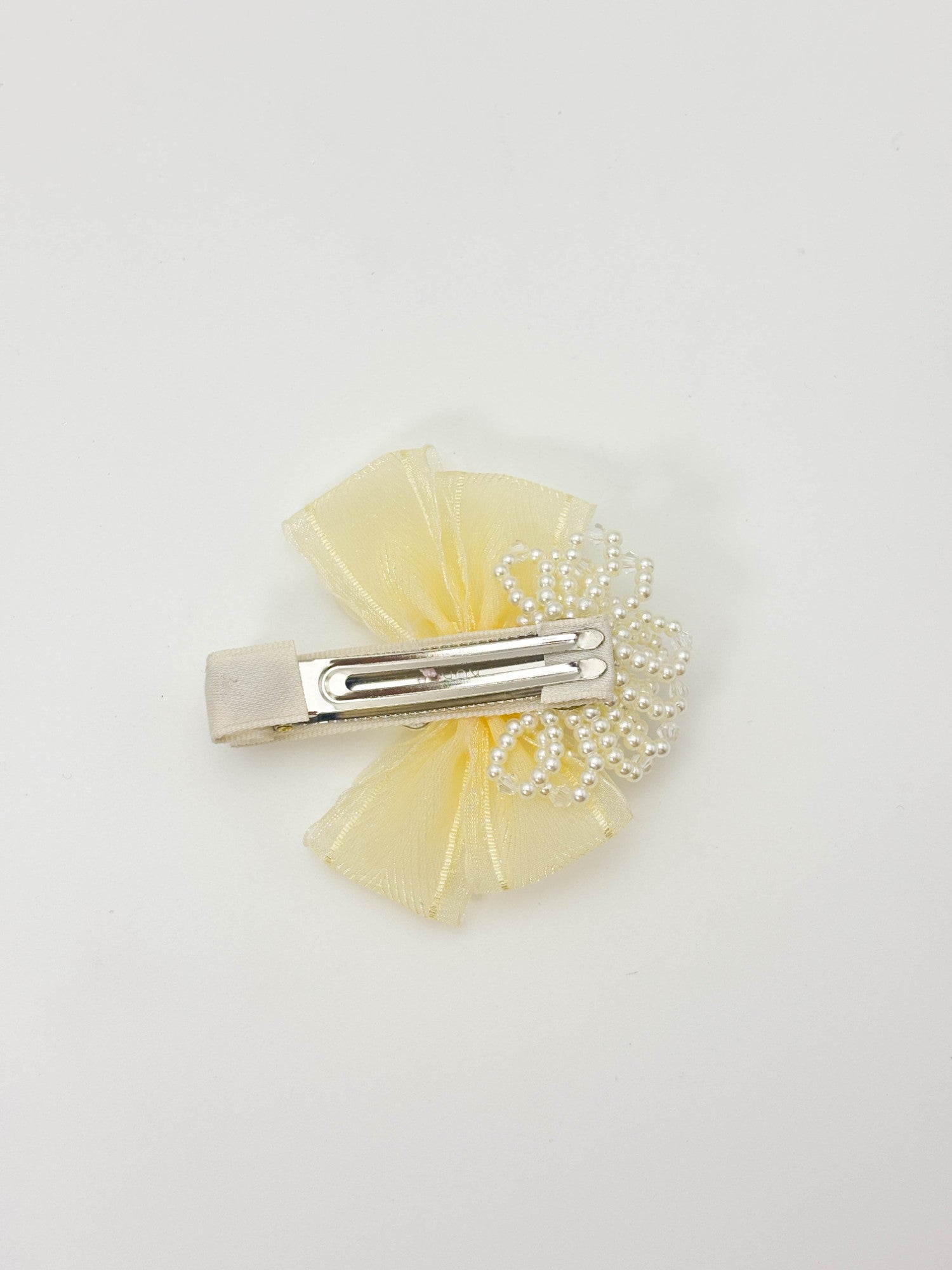 Ocean Pearl Bow Hair Clip