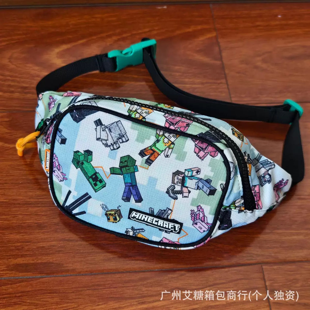 Pixel Gamer Printed Waist Bag