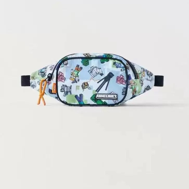 Pixel Gamer Printed Waist Bag