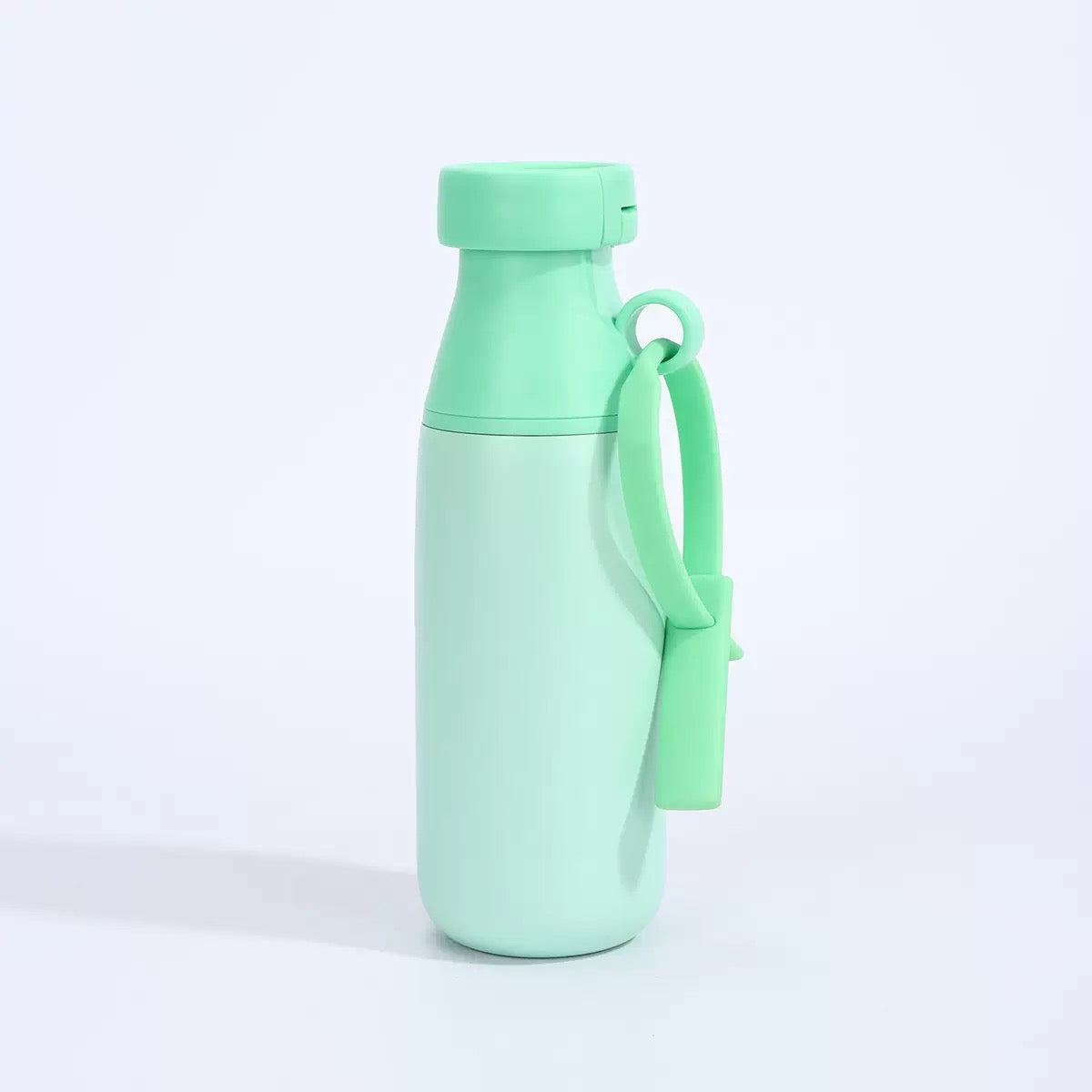 Stainless Steel Water Bottle 520ml | Leak Proof, BPA Free & Rust Proof | Water Bottle with Carry Strap for School, Office, Travel