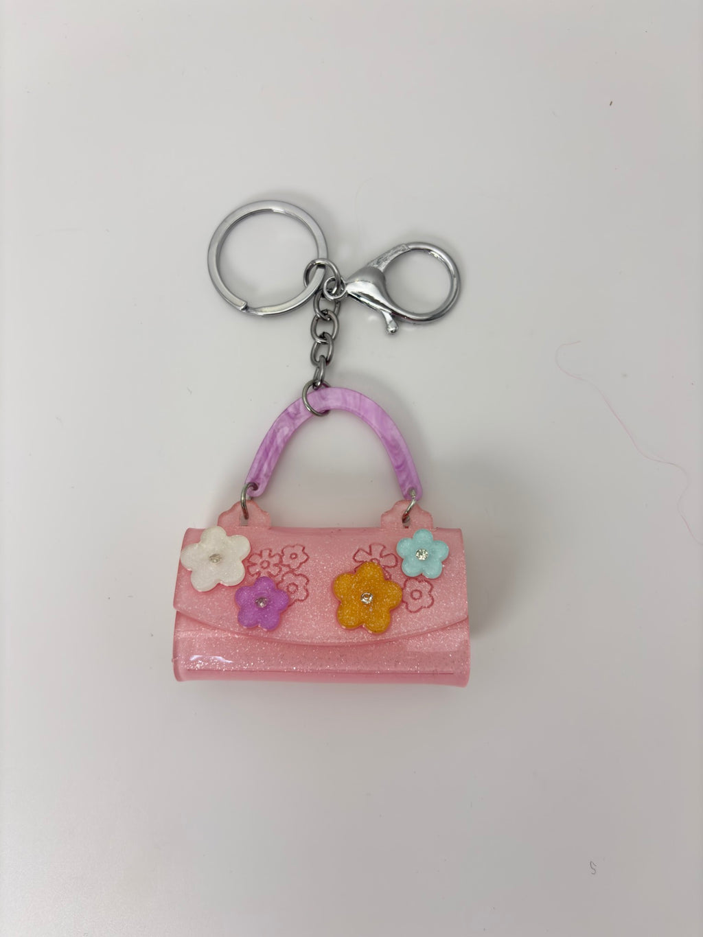 Cute Mini Flower Handbag Keychain – Aesthetic Gen-Z Bag Charm