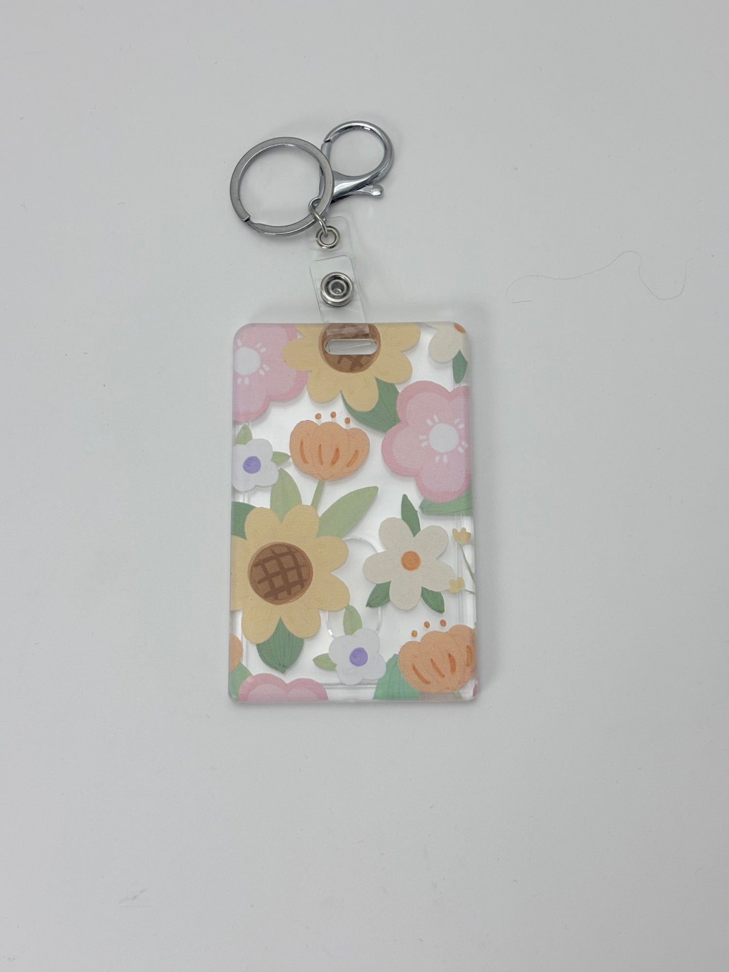 Cute Kawaii Name Tag Holder with Clip – Gen-Z Badge Holder