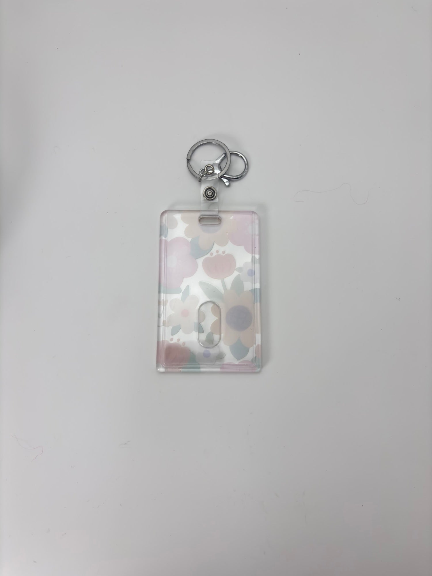 Cute Kawaii Name Tag Holder with Clip – Gen-Z Badge Holder