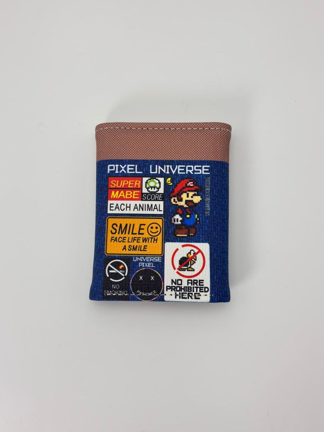 Pixel Universe Retro Gamer Denim Wallet