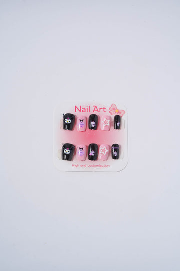 Kuromi 3D nails