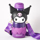 Kuromi Water Bottle with Strap