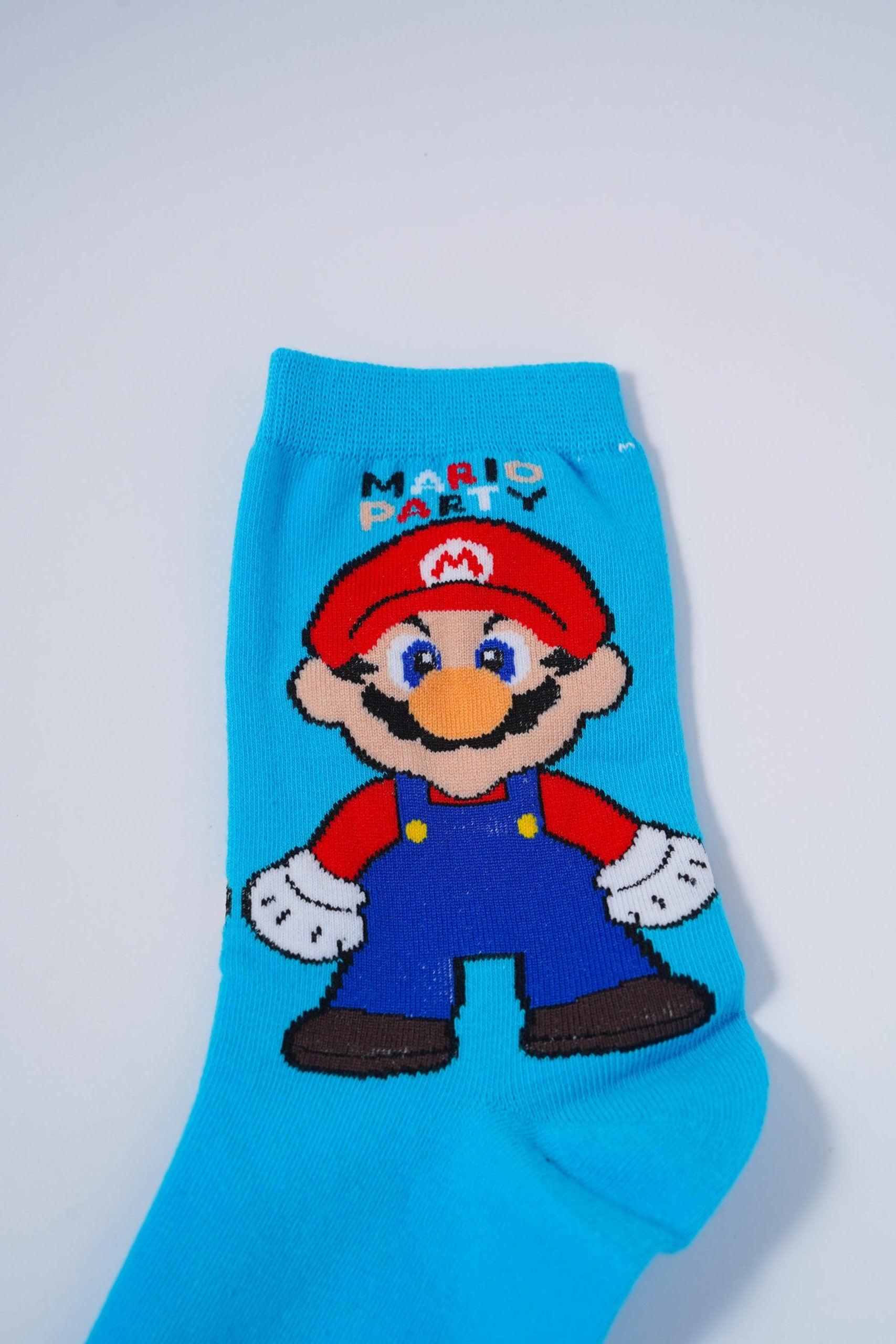 Super Mario Blue long Socks
