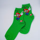 Super Mario Green long Socks