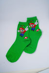 Super Mario Green long Socks