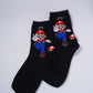 Super Mario Black long Socks