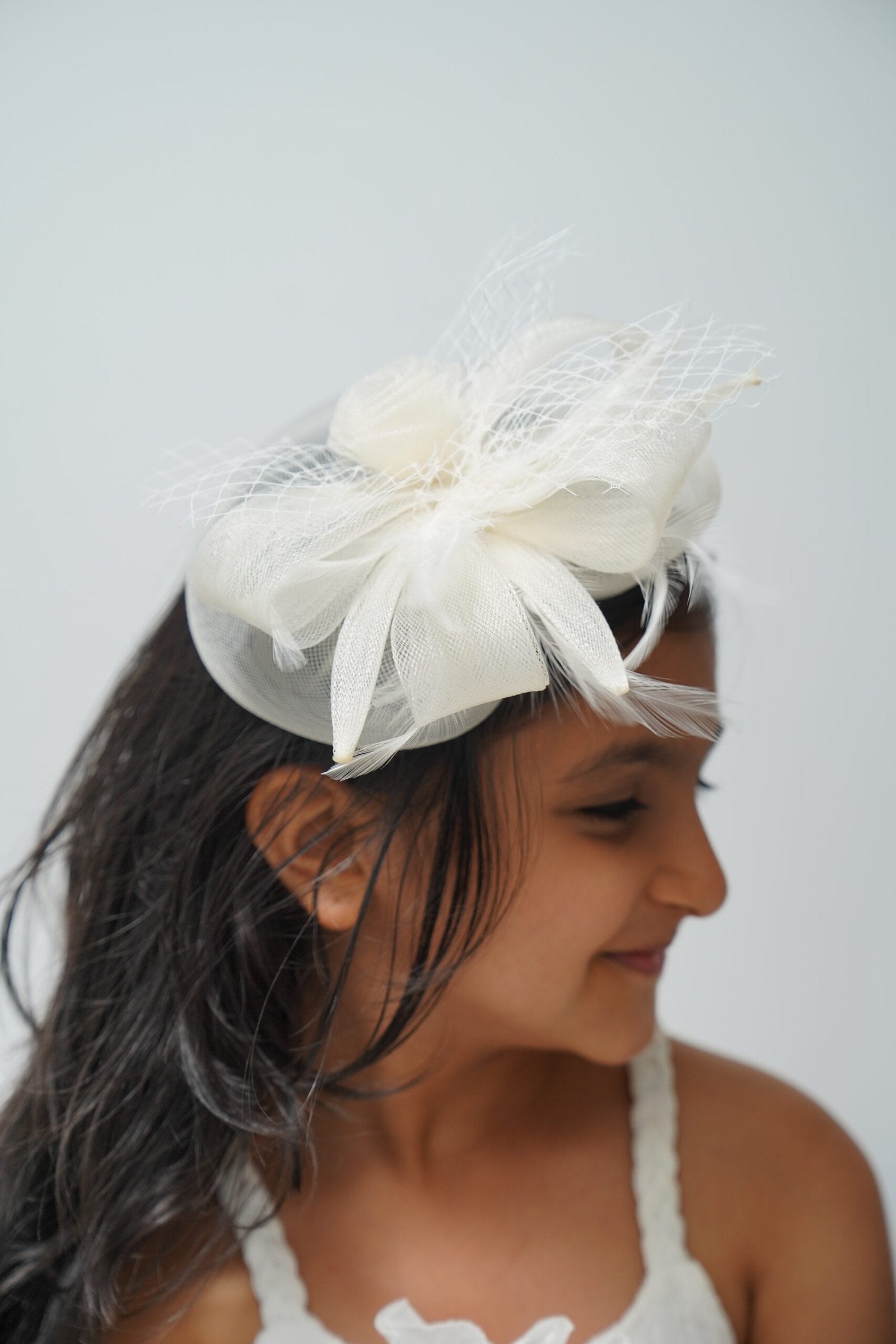 Mesh Flower Headband