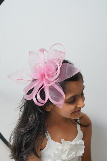 Elegant Mesh Rose Hair Fascinator