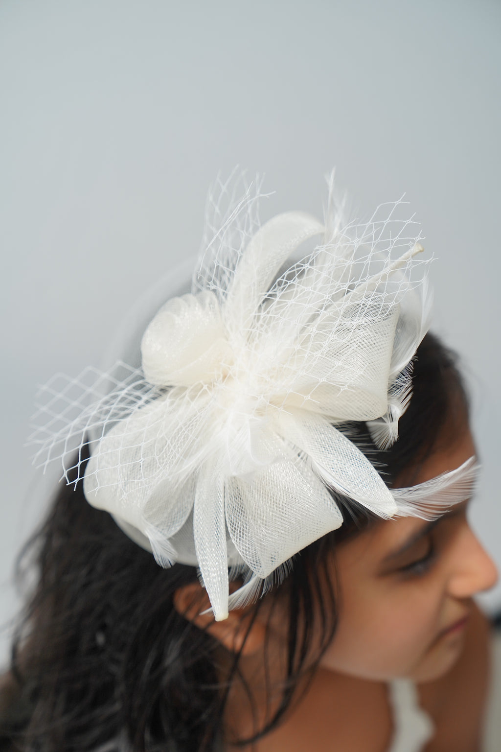 Mesh Flower Headband