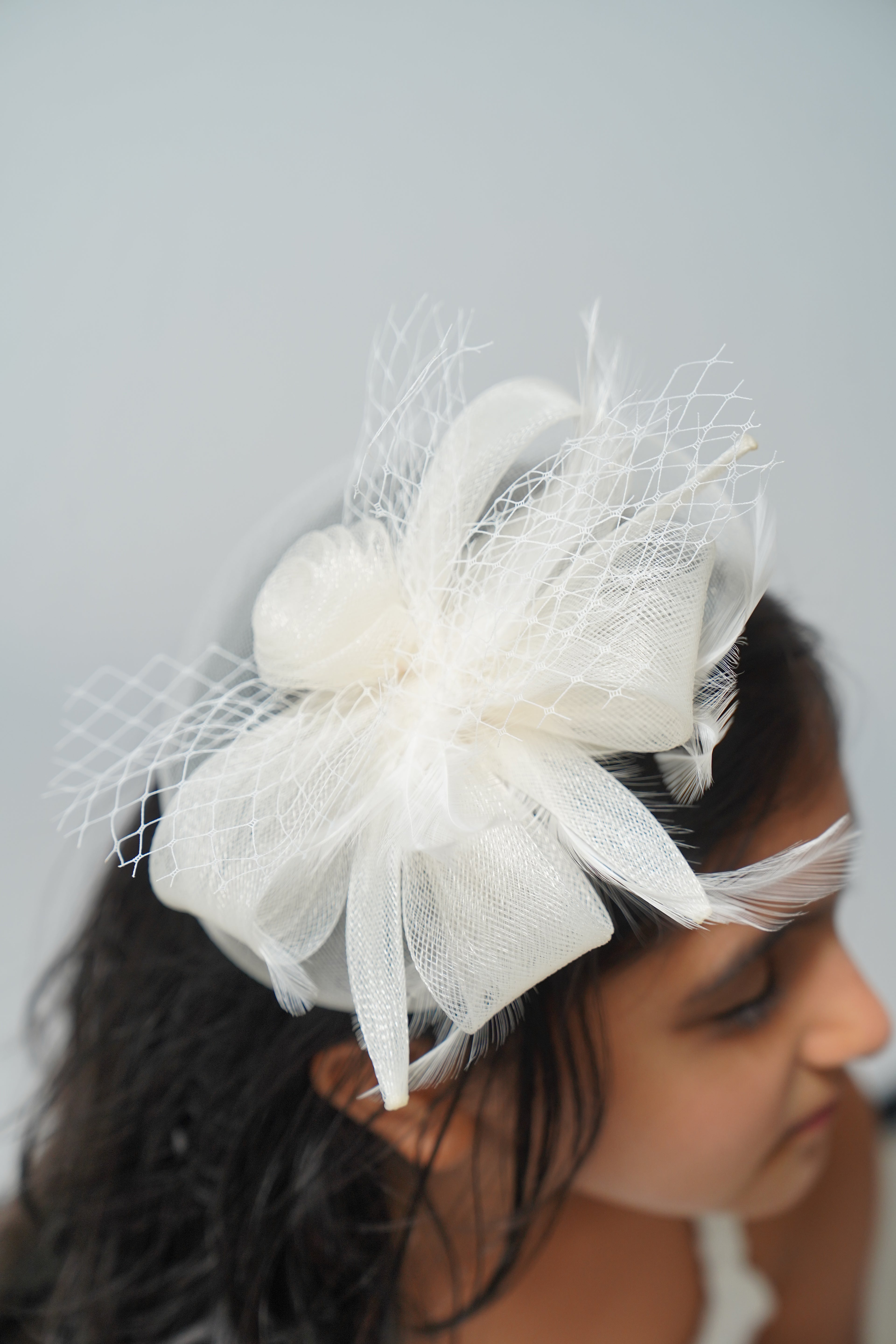 Mesh Flower Headband