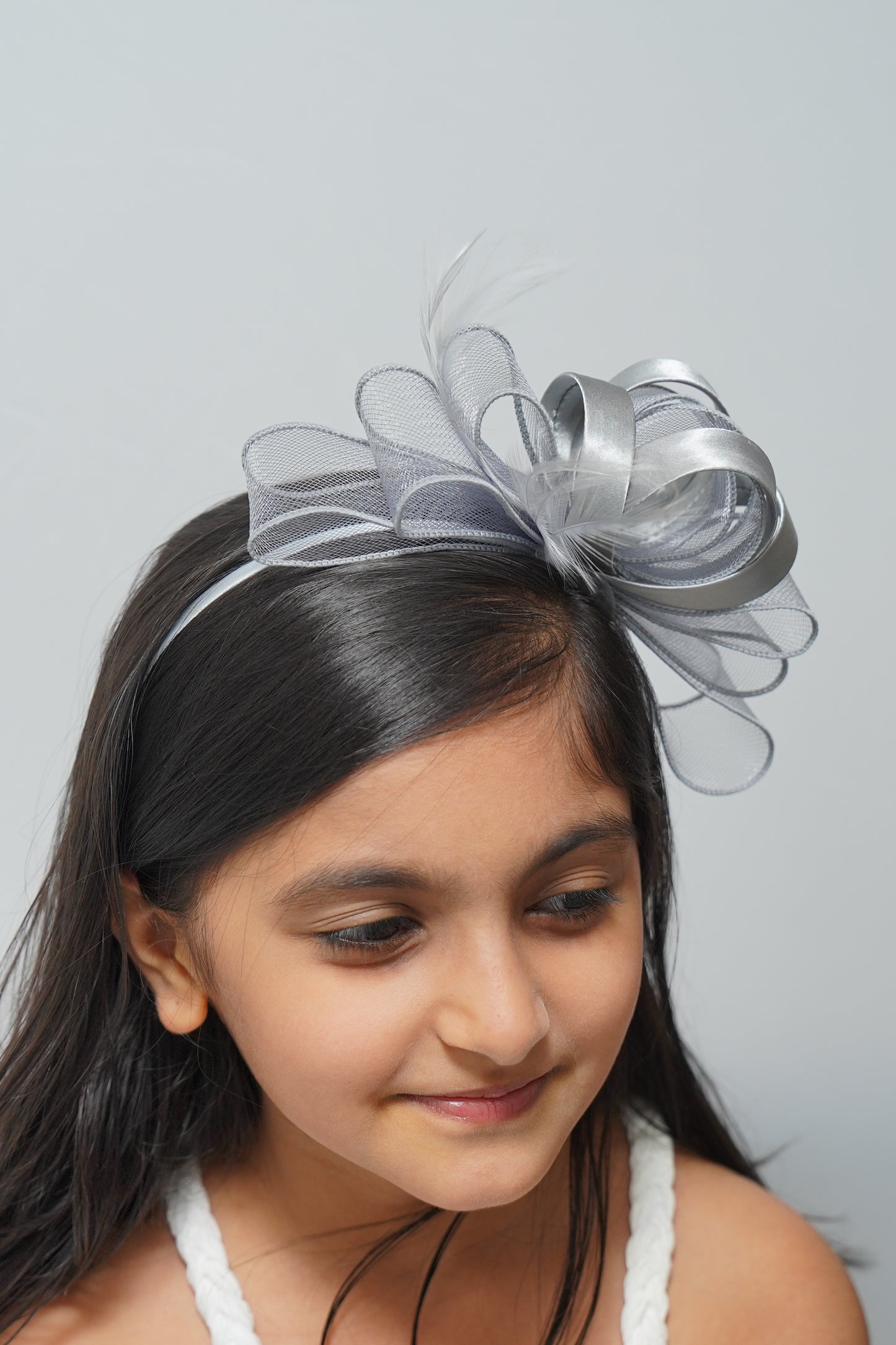 Mesh & Ribbon Headband