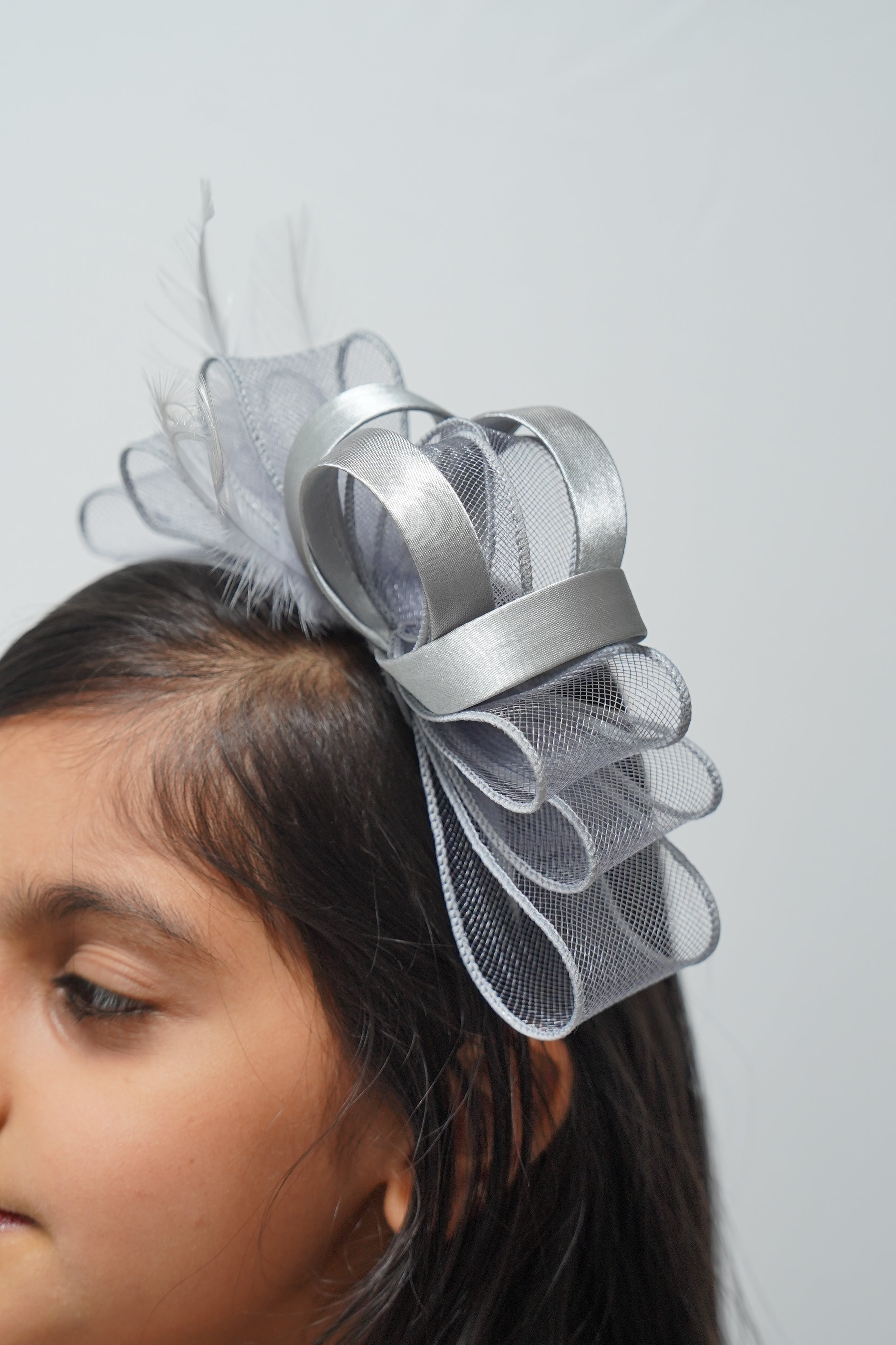 Mesh & Ribbon Headband