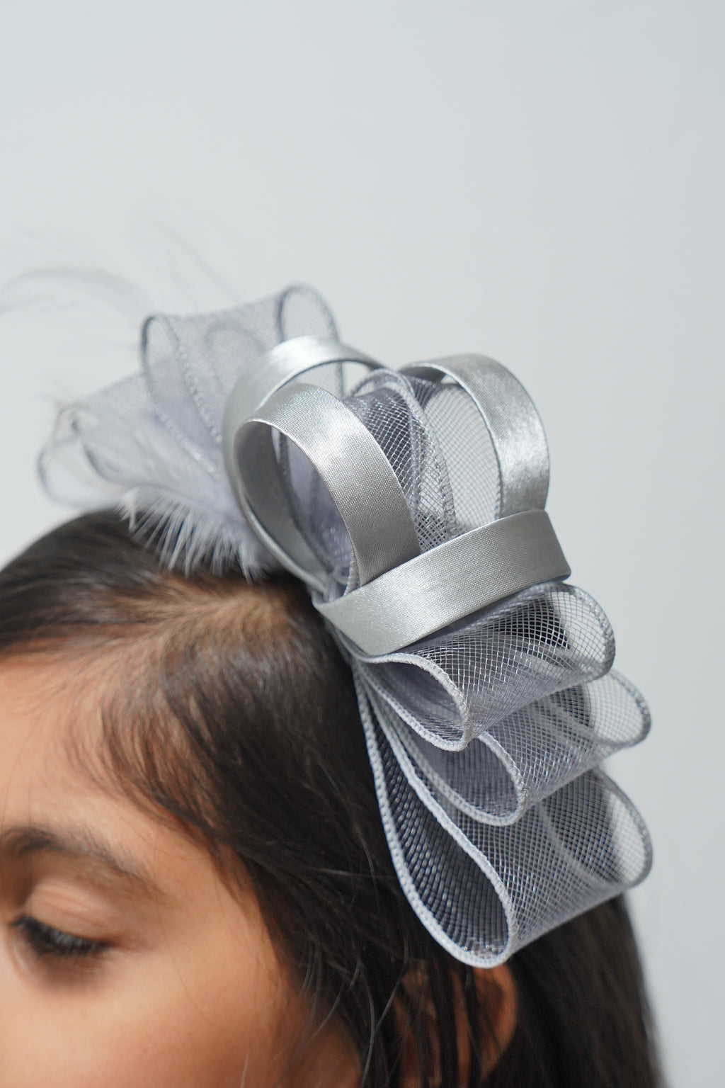 Mesh & Ribbon Headband