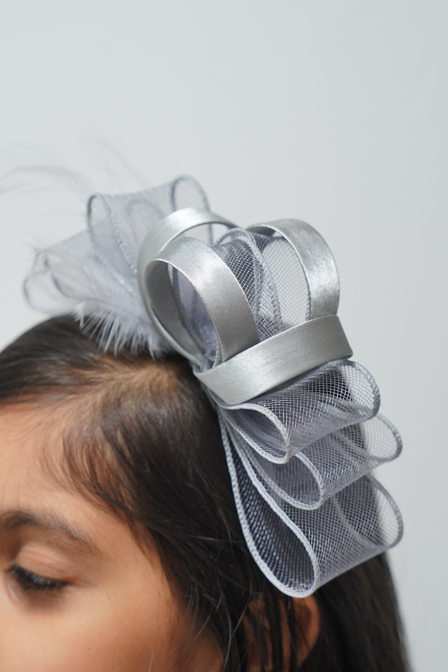 Mesh & Ribbon Headband