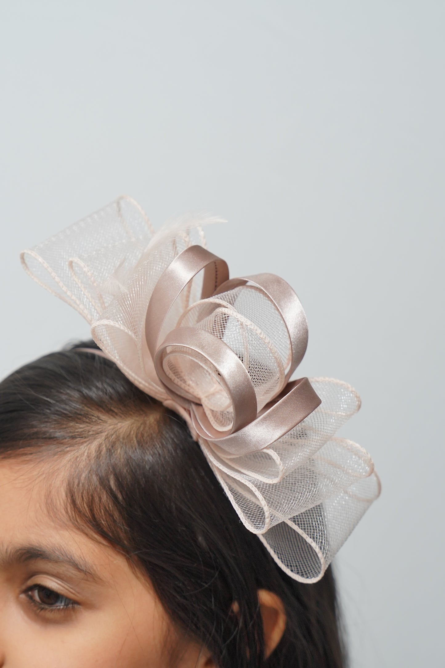 Mesh & Ribbon Headband
