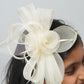 Elegant Mesh Rose Hair Fascinator