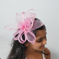 Elegant Mesh Rose Hair Fascinator