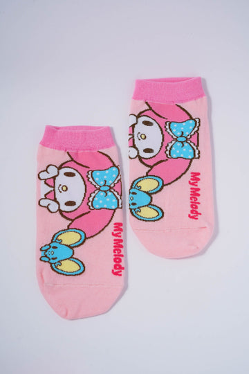 My Melody Pink Ankle Socks for Kids
