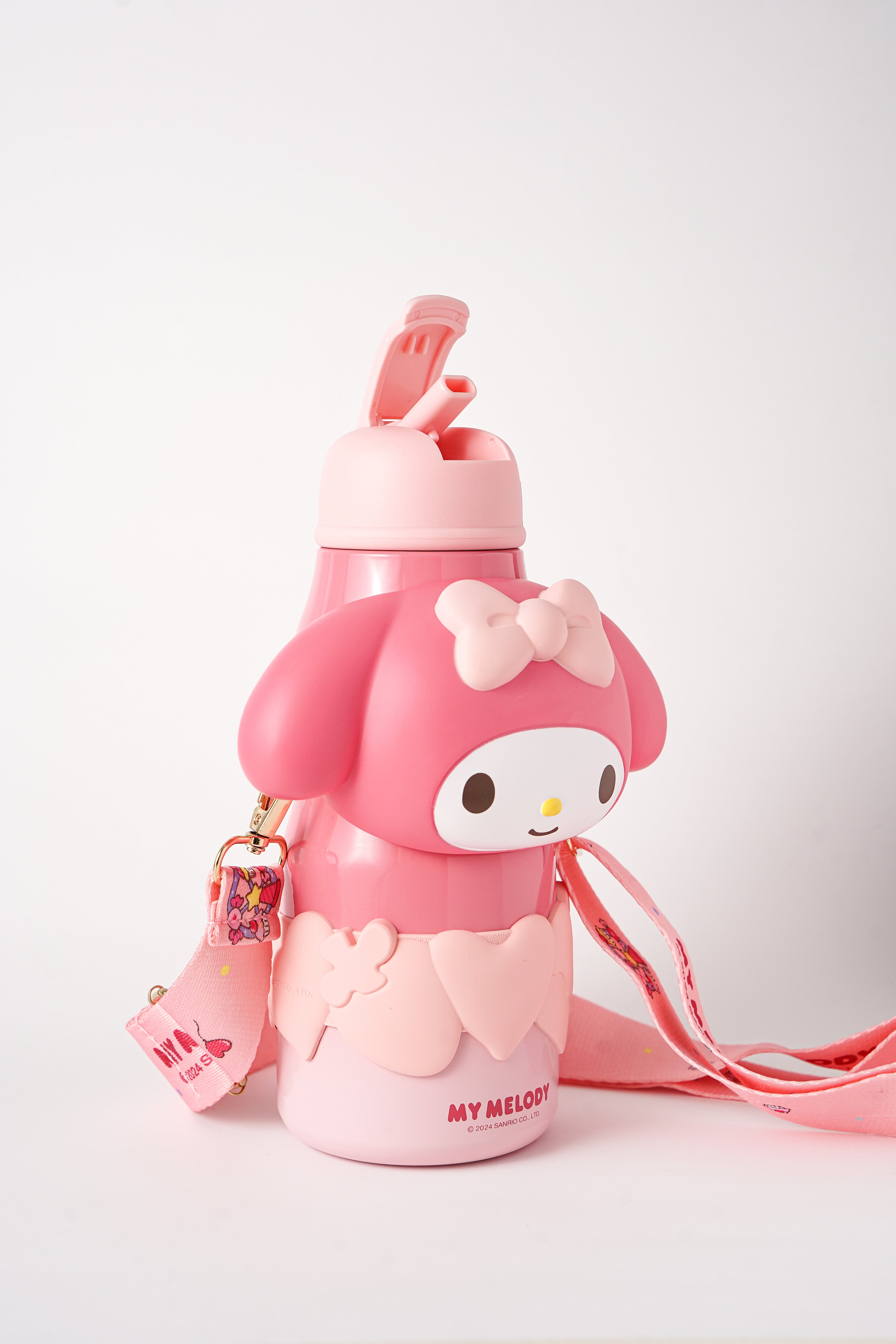 My Melody Water Bottle with Strap