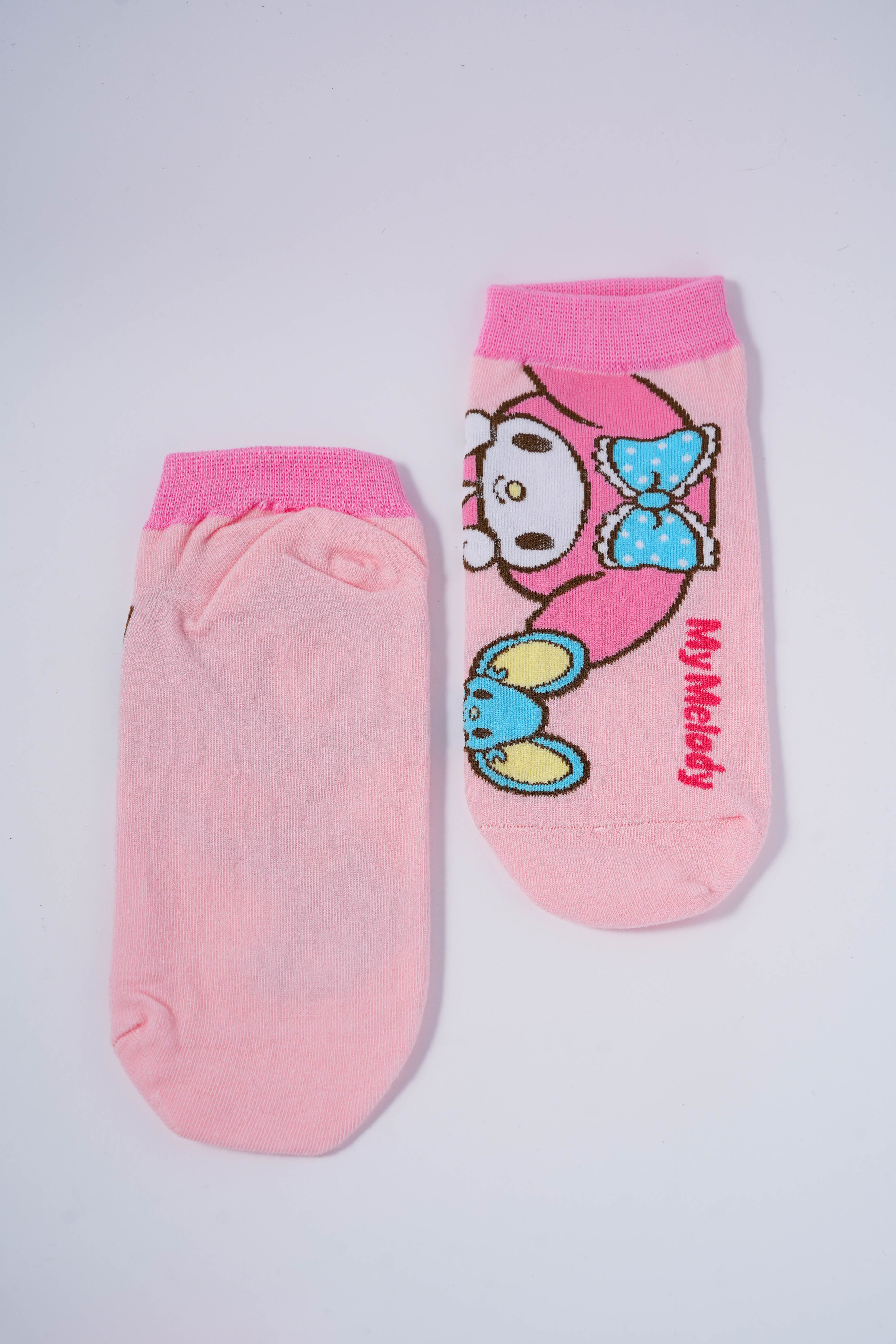 My Melody Pink Ankle Socks for Kids