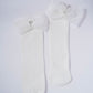 Elegant White Socks with Organza Bows