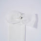 Elegant White Socks with Organza Bows