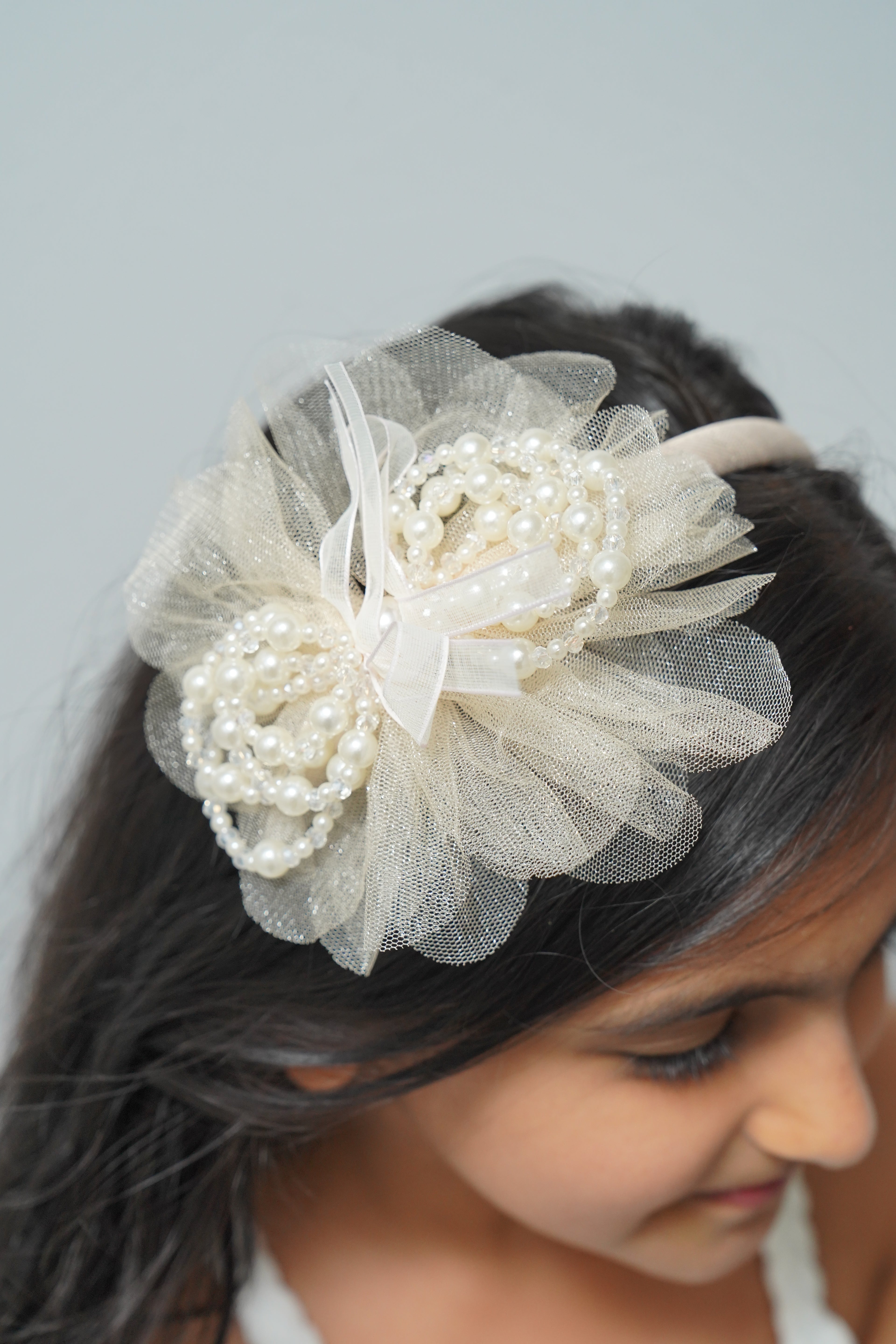 Pearl Bow Hairband