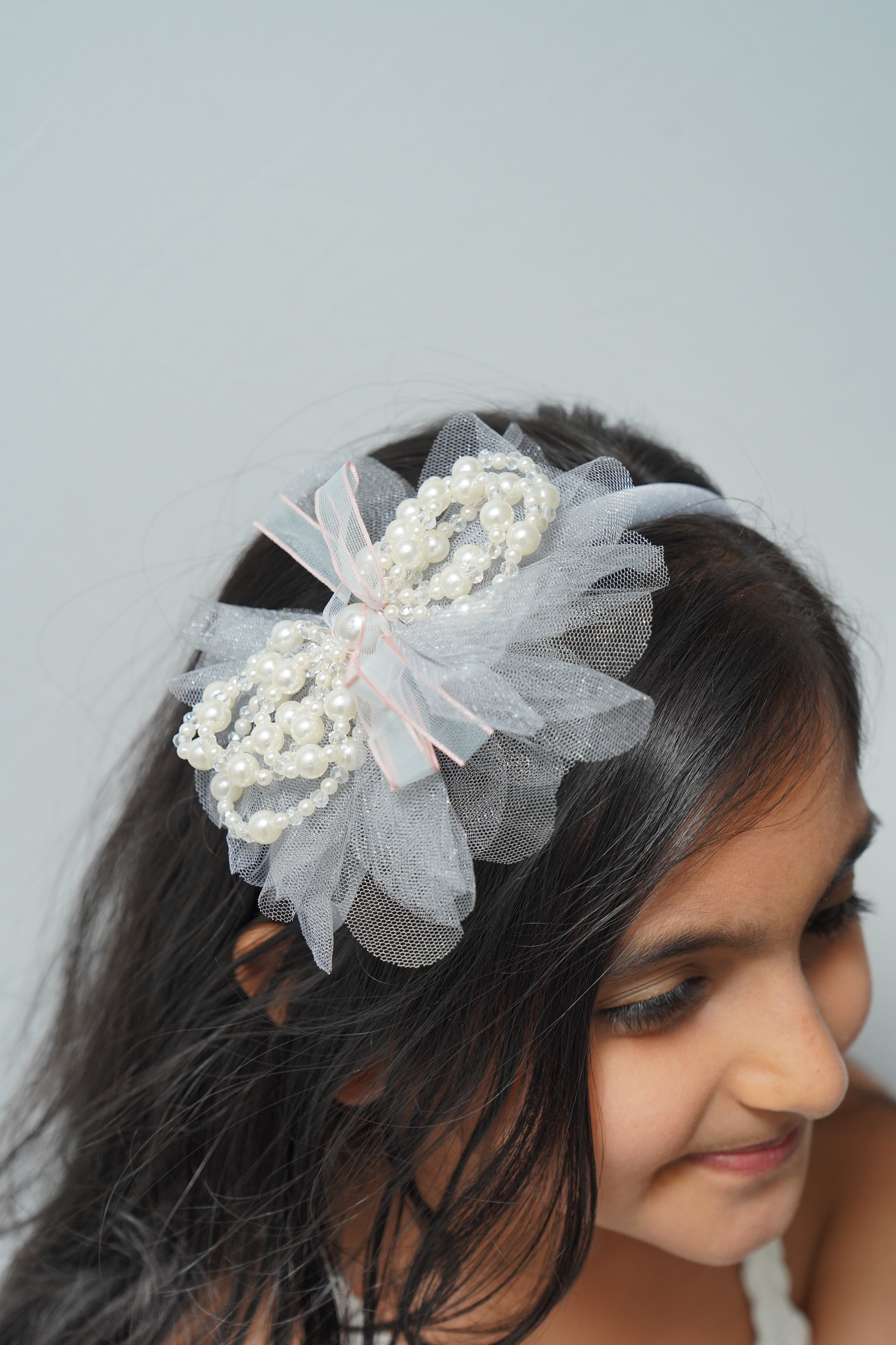Pearl Bow Hairband