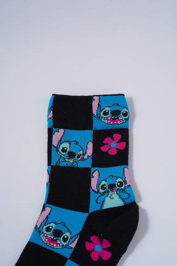 Colorful Stitch Patterned Socks
