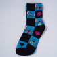 Colorful Stitch Patterned Socks