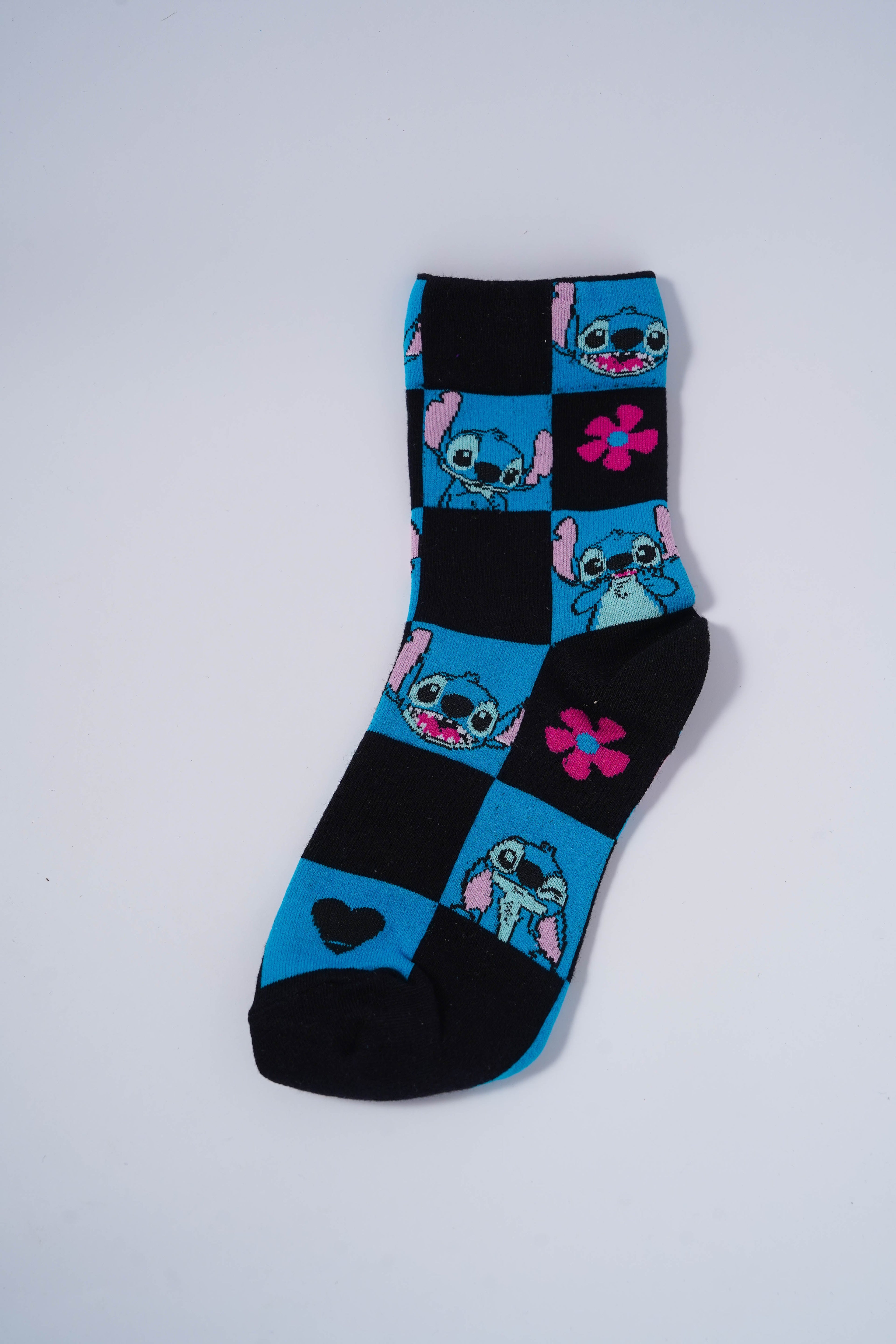 Colorful Stitch Patterned Socks