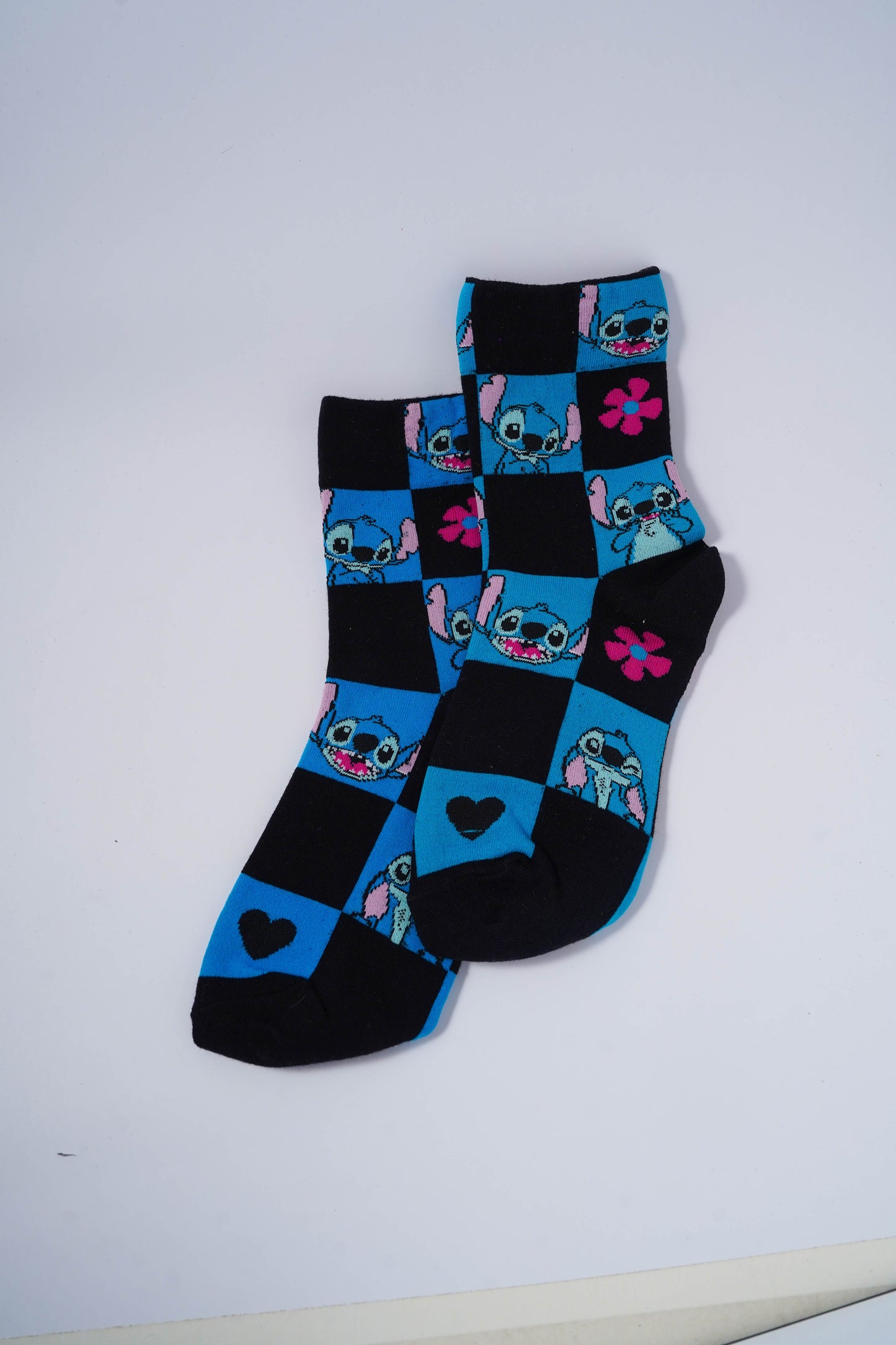 Colorful Stitch Patterned Socks