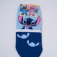 Stitch-Themed Dual Blue Socks